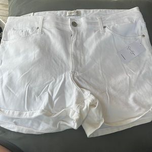 White Jessica Simpson shorts